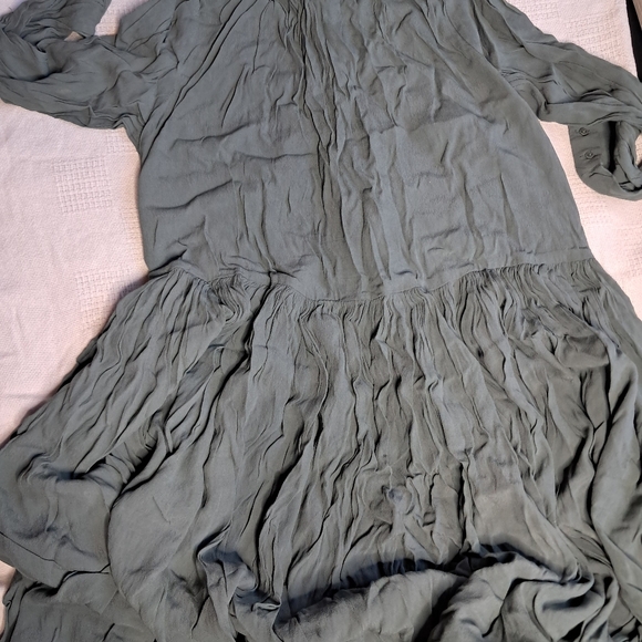 Womens H&M size 8 vintage long sleeve dress - Picture 3 of 9